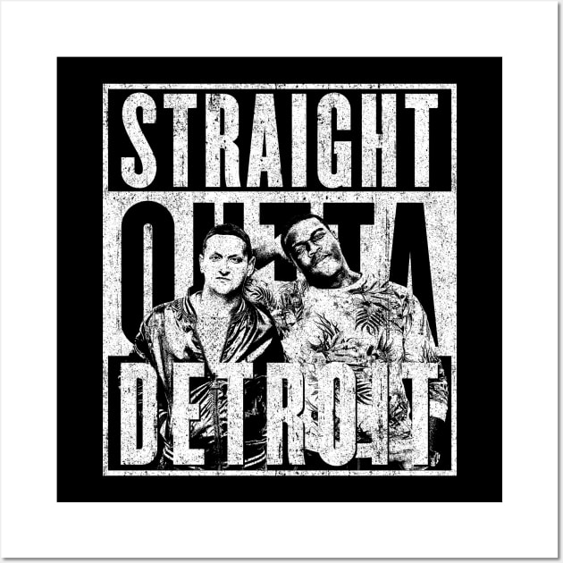 Straight Outta Detroit Wall Art by huckblade